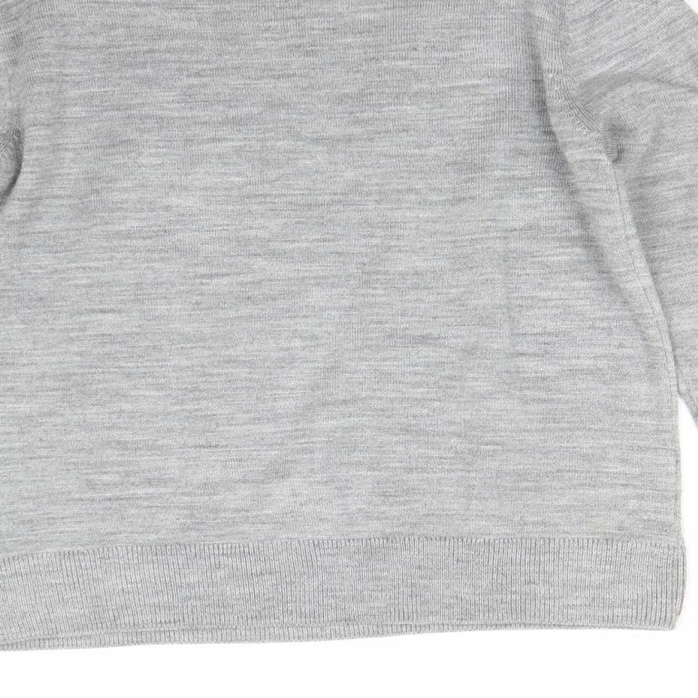Marks & Spencer Womens Grey Knit Pullover Jumper Size S