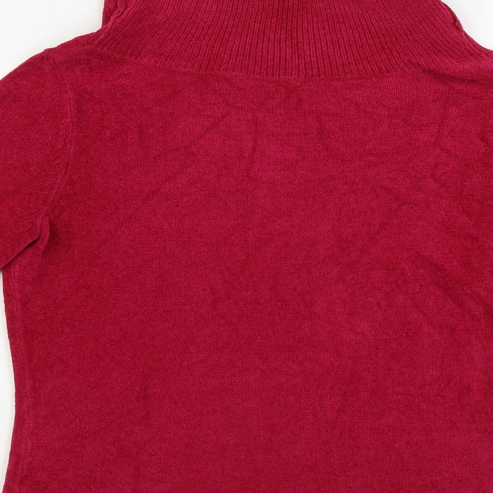 Marks & Spencer Womens Pink Pullover Jumper Size 12