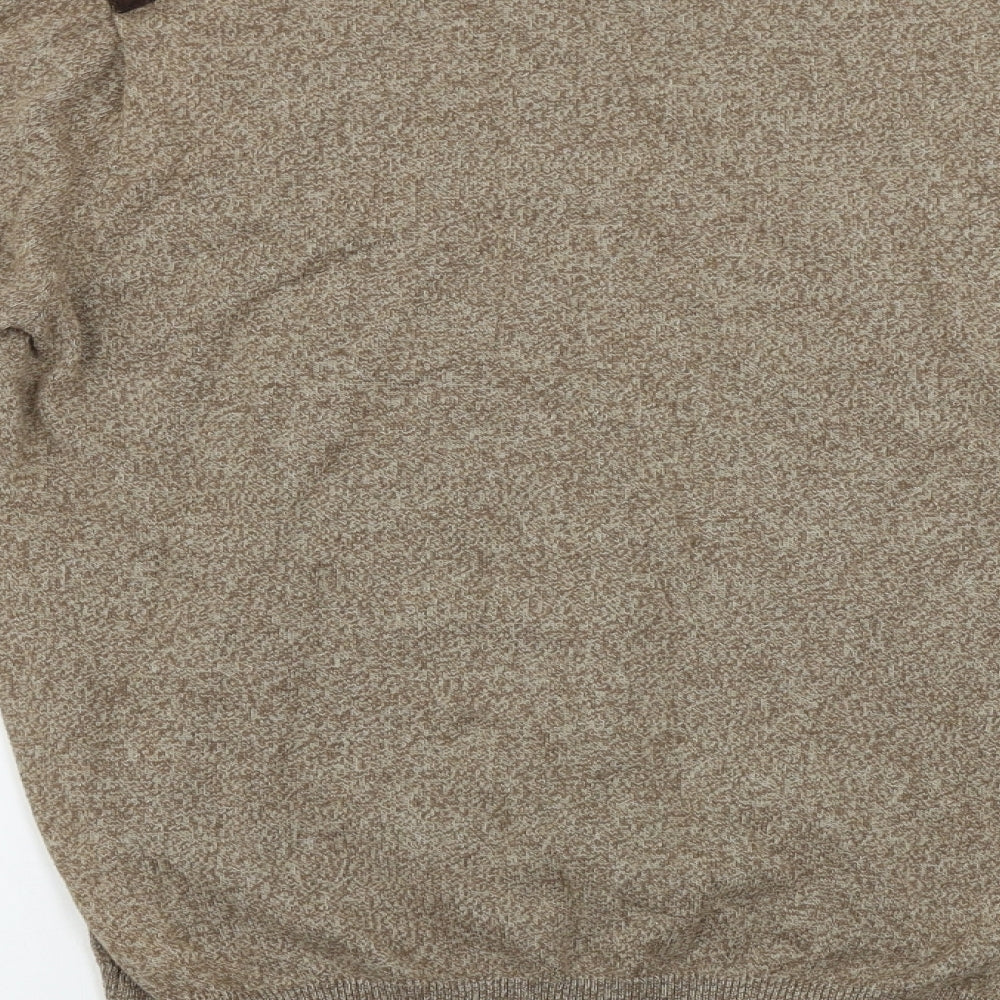 Cedar Wood State Mens Brown Pullover Jumper Size XS