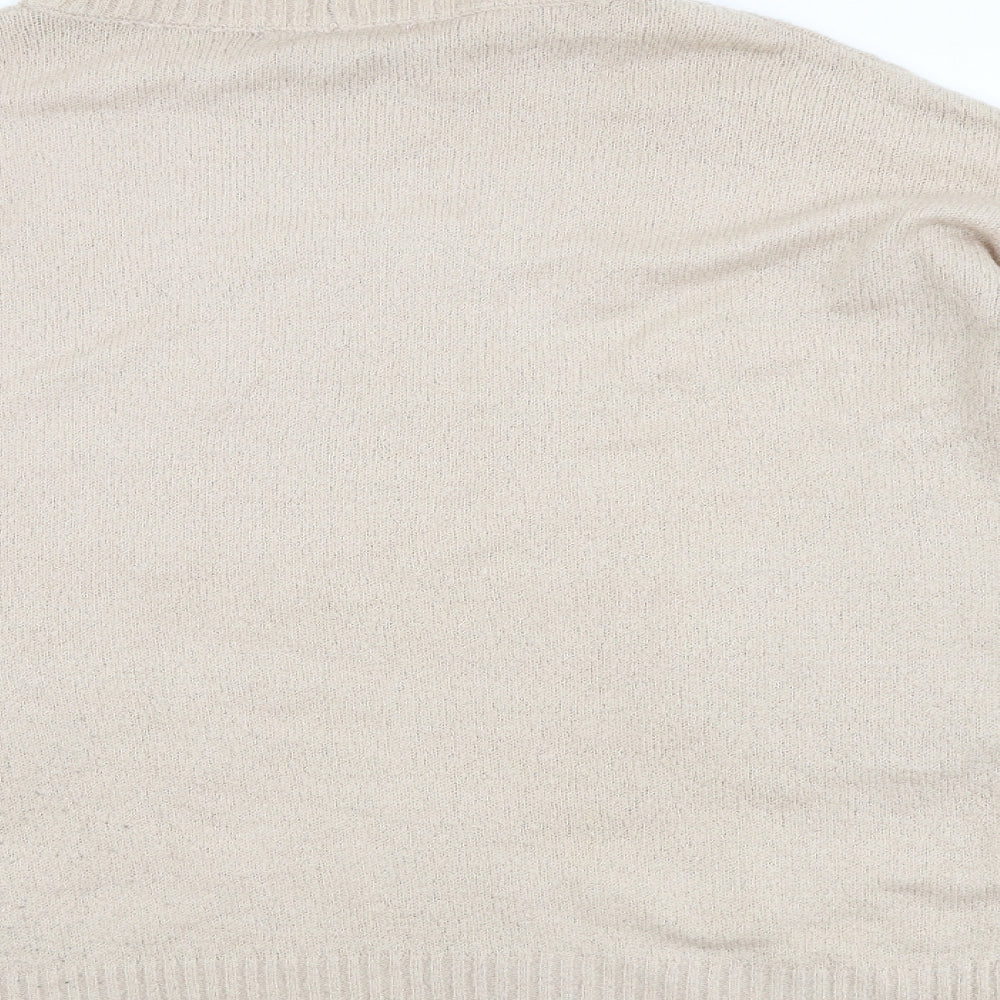 Next Womens Pink Pullover Jumper Size M
