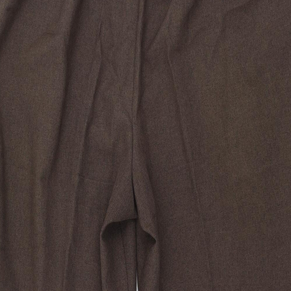Bonmarché Womens Brown Trousers Size 20 L25 in