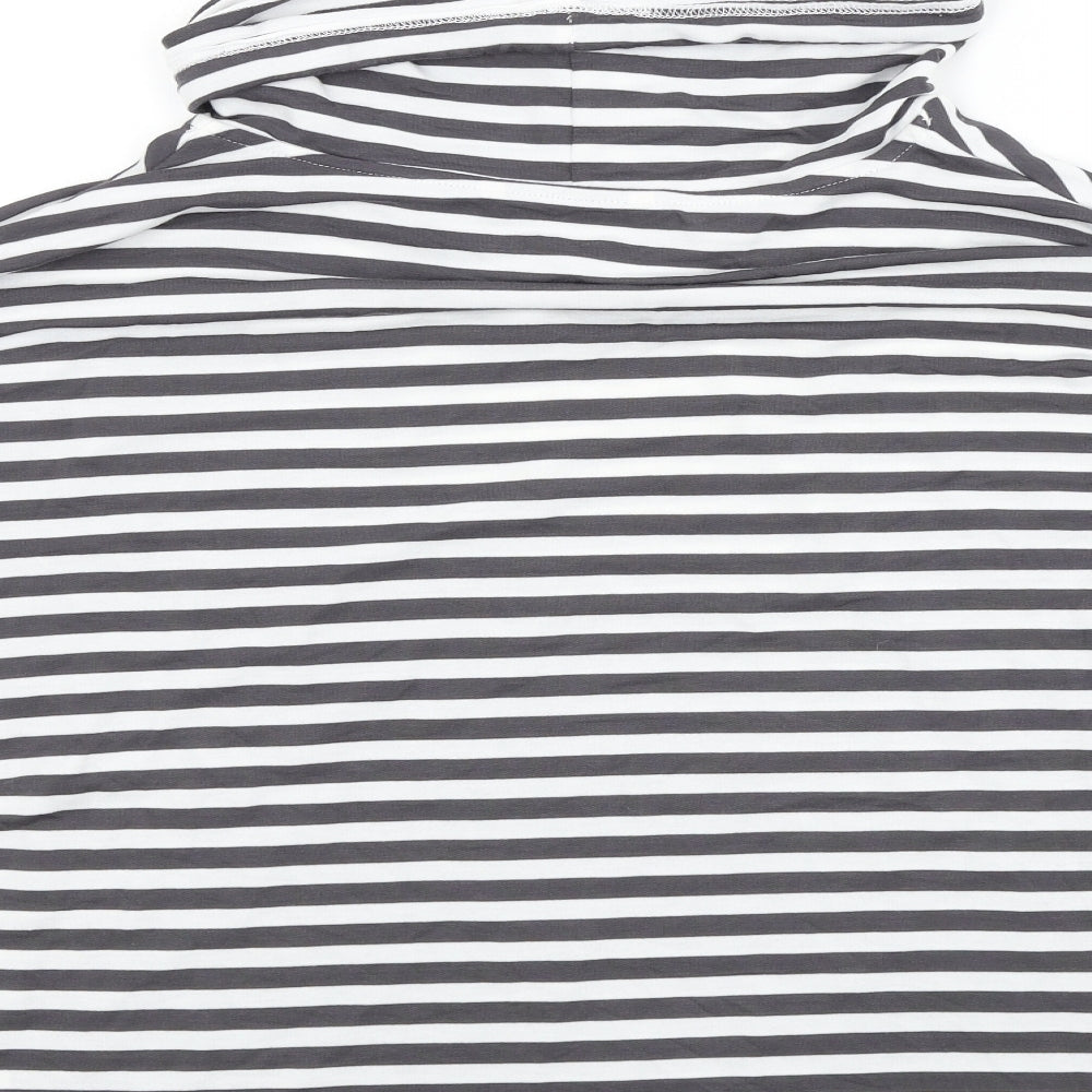 TU Womens Multicoloured Striped Pullover Jumper Size 8