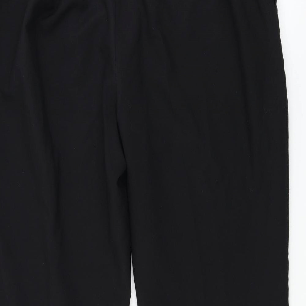 Bonmarché Womens Black Trousers Size 16 L25 in