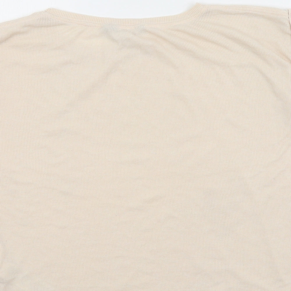 New Look Womens Pink Basic T-Shirt Size 10