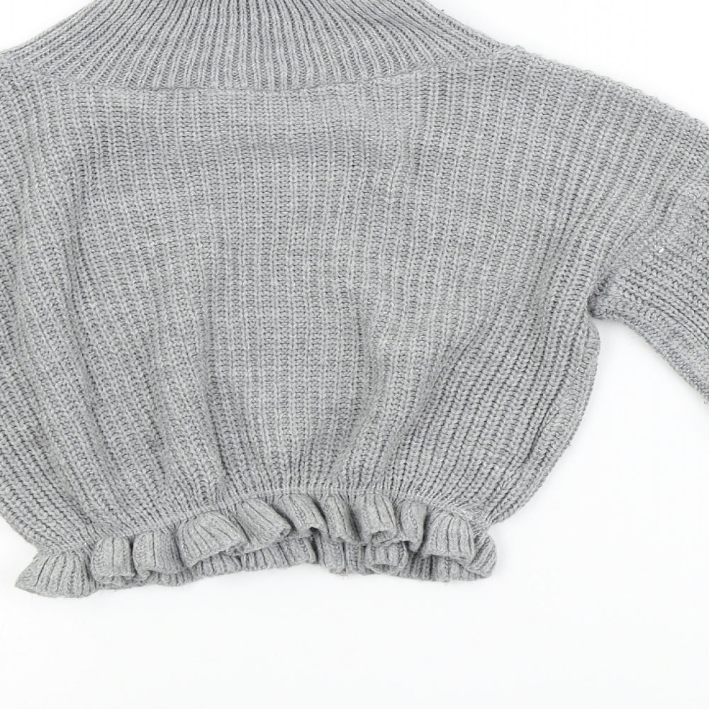 Preworn Womens Grey Pullover Jumper Size M