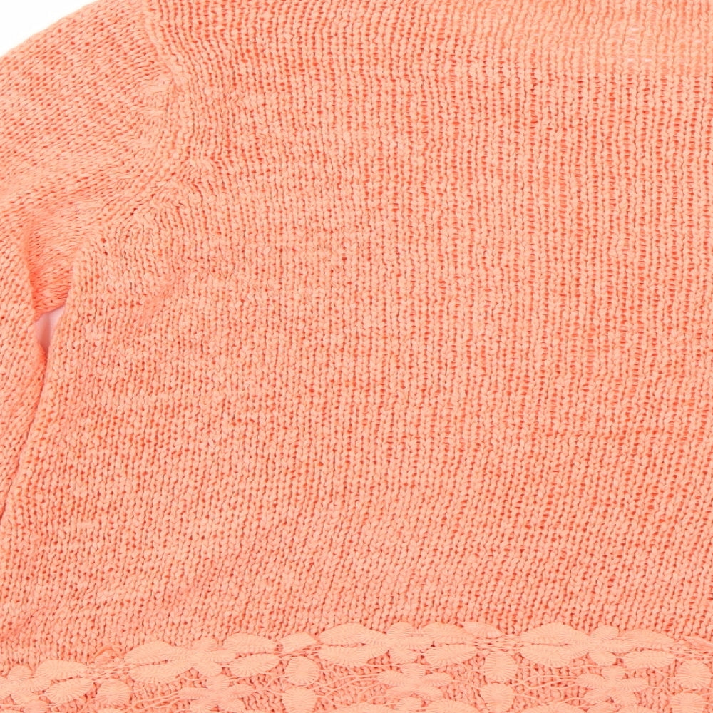 George Womens Orange Jumper Size 14