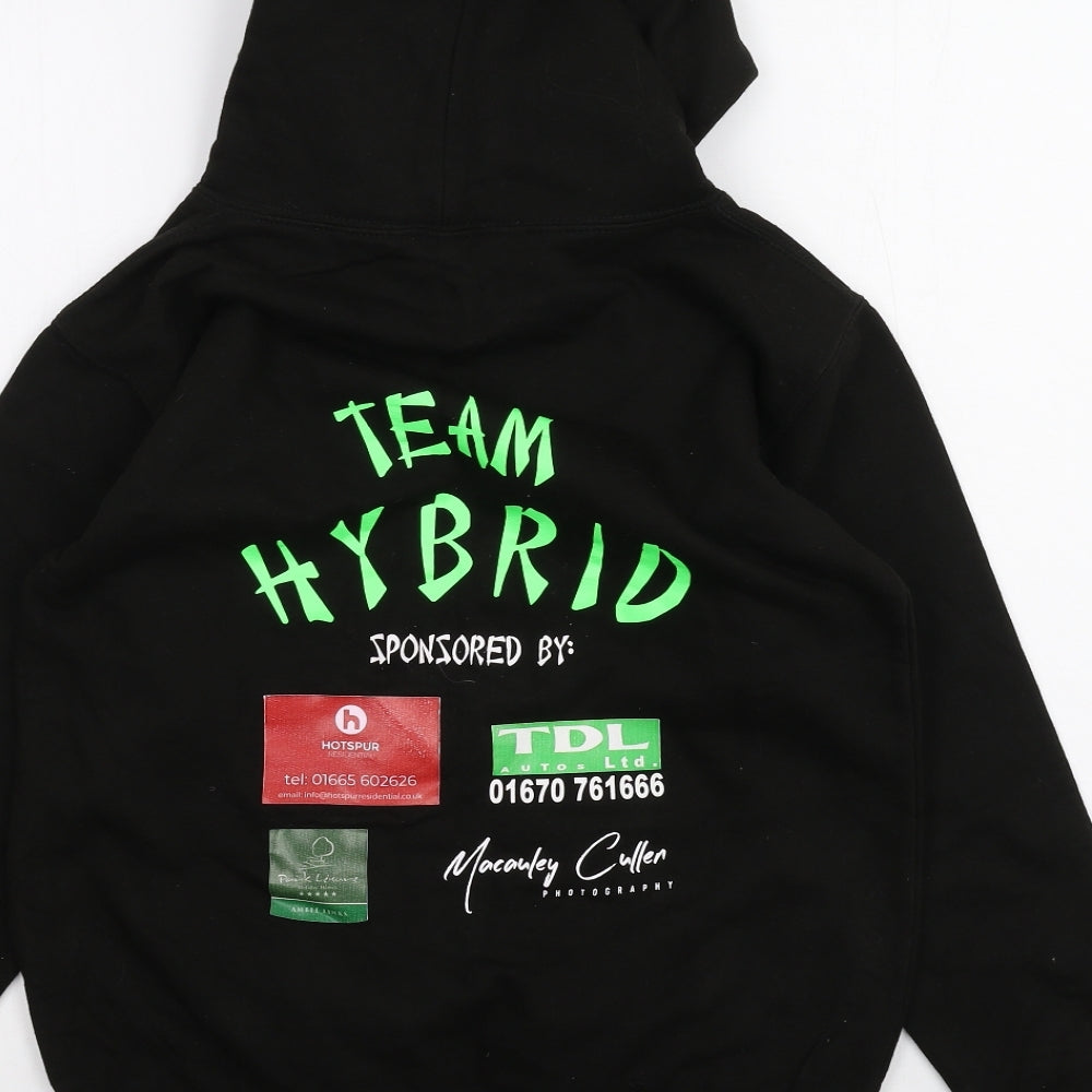 AWD Boys Black Pullover Hoodie Size 12-13 Years