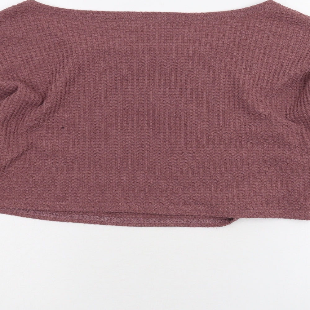 Preworn Womens Pink Pullover Jumper Size XL