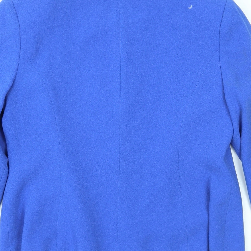 Bonmarché Womens Blue Jacket Blazer Size 10