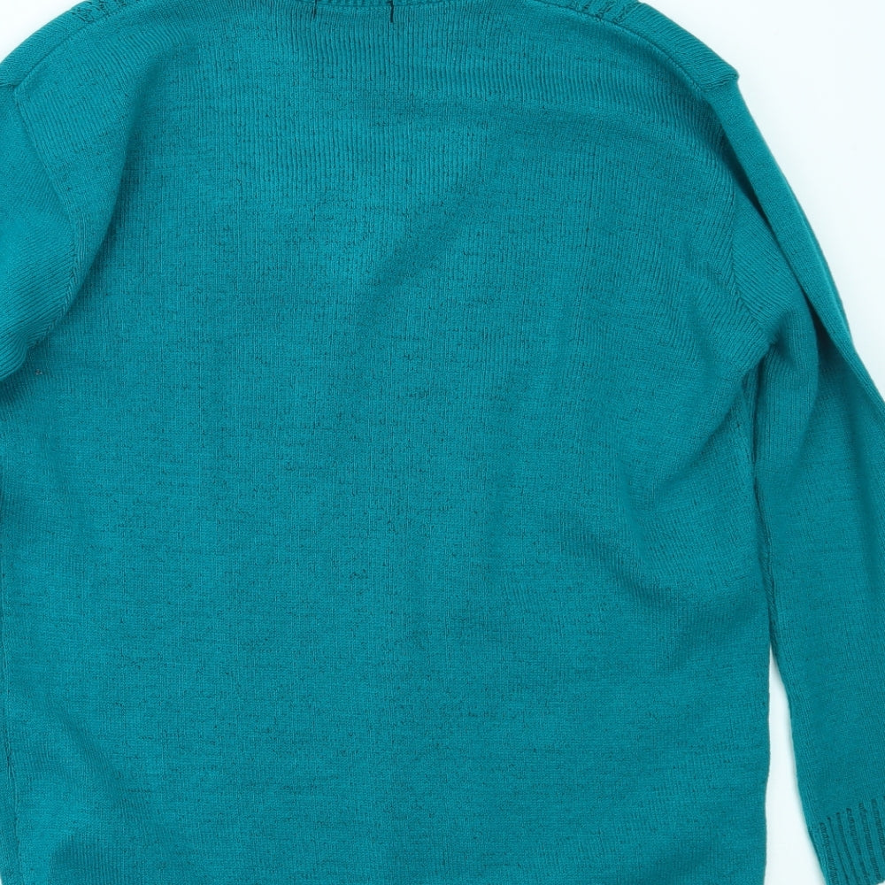 Choice Collection Womens Green Basic Blouse Size M