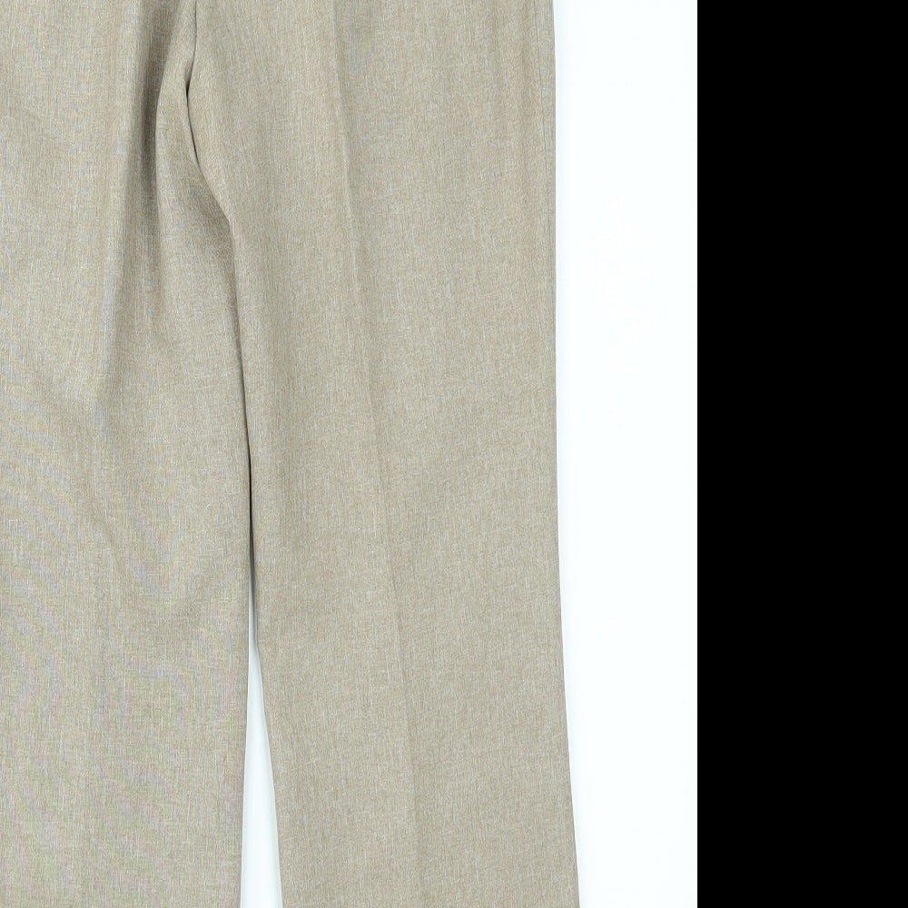 Berkertex Womens Beige Trousers Size 10 L24 in