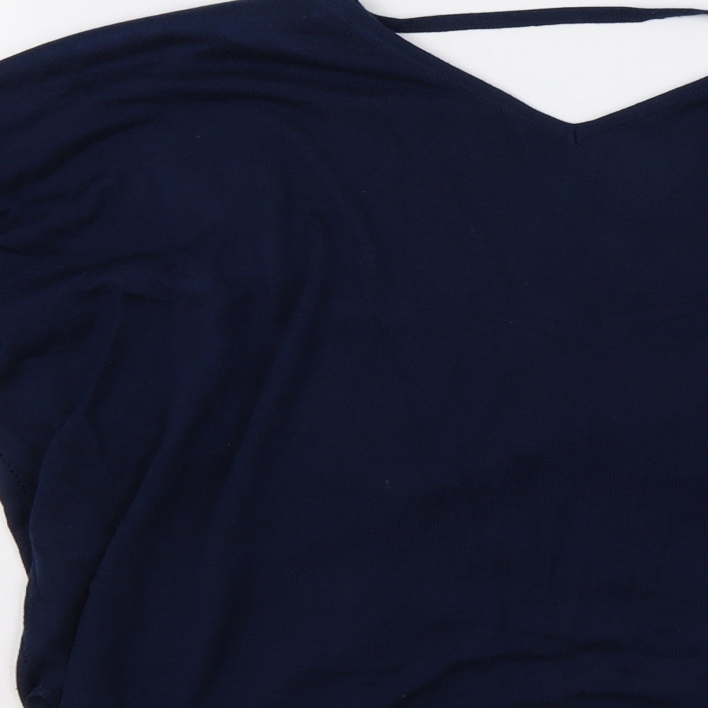 George Womens Blue Pullover Sweatshirt Size 16