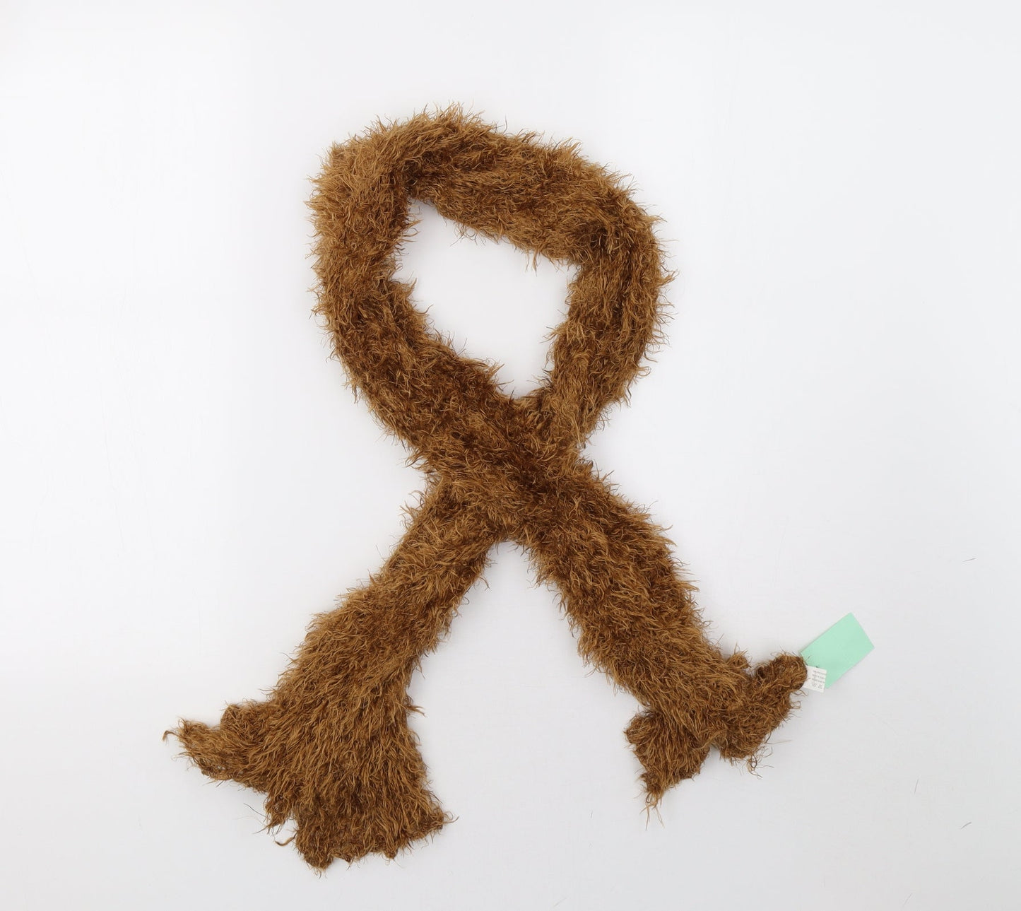 Preworn Womens Brown Scarf