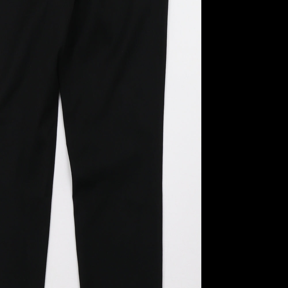 Next Womens Black Trousers Size 10 L26 in