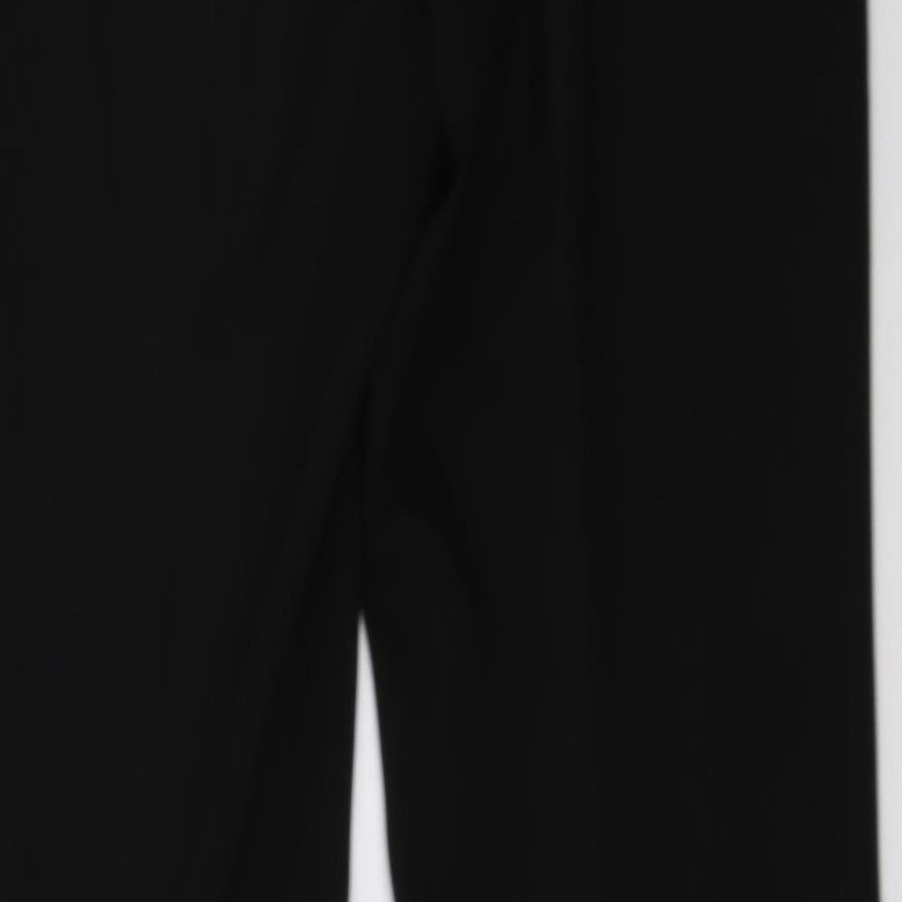 Matalan Womens Black Trousers Size 8 L33 in