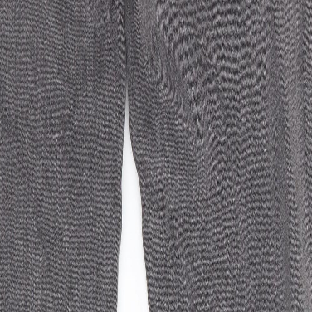 Demi Curve Womens Grey Skinny Jeans Size 26 L32 in