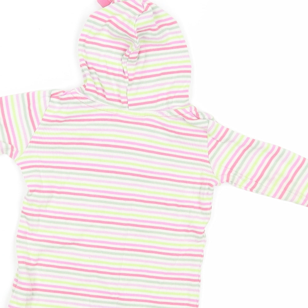 Next Baby Multicoloured Striped Basic Blouse Size 3-6 Months