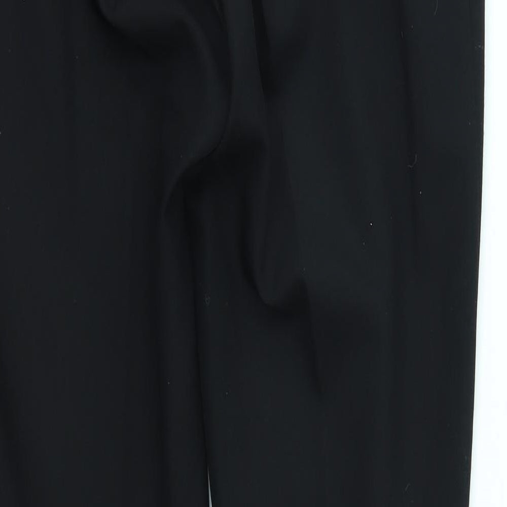 New Look Womens Black Trousers Size 8 L29 in