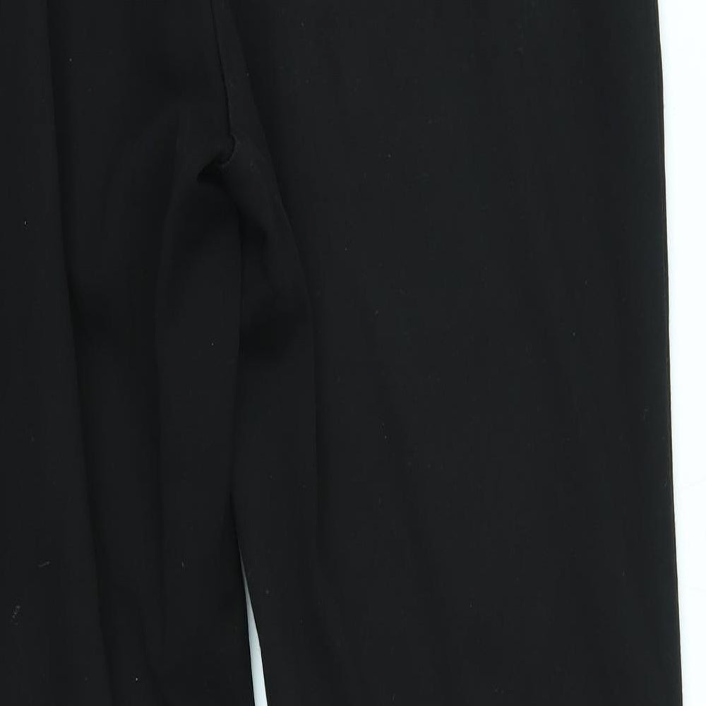 Preworn Womens Black Trousers Size 32 in L27 in