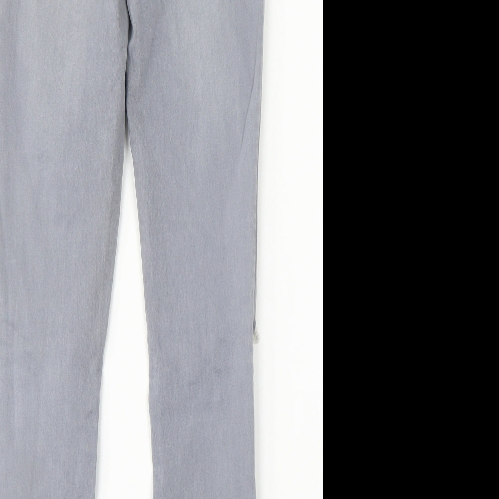 NEXT Womens Grey Skinny Jeans Size 8 L26 in