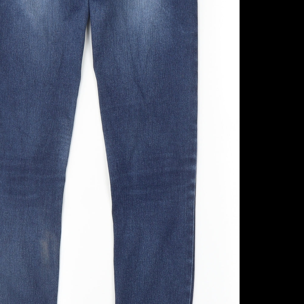 Aureus Womens Blue Skinny Jeans Size M L30 in
