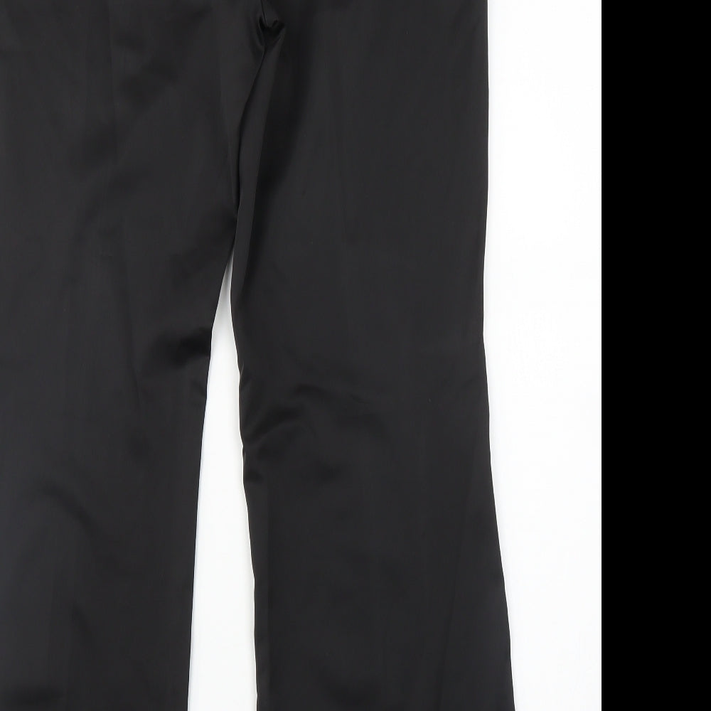 NEXT Womens Black Trousers Size 16 L30 in