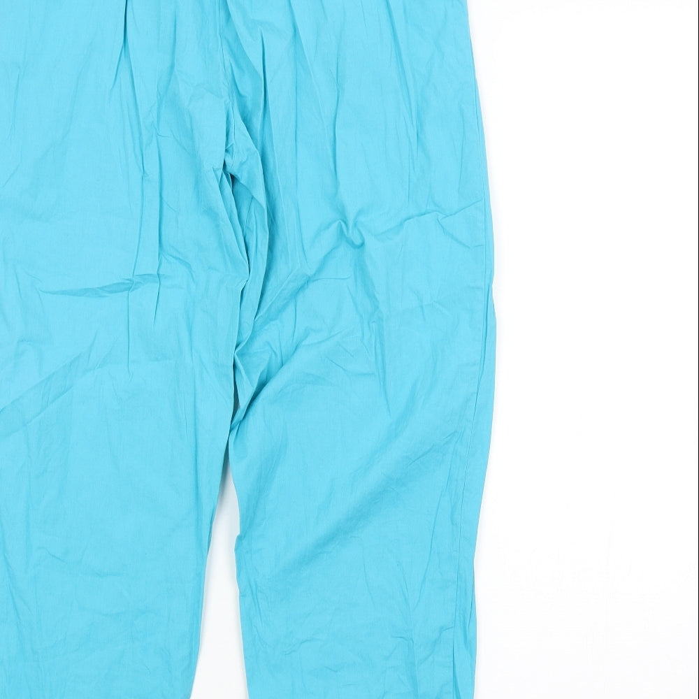 Preworn Womens Blue Trousers Size M L27 in
