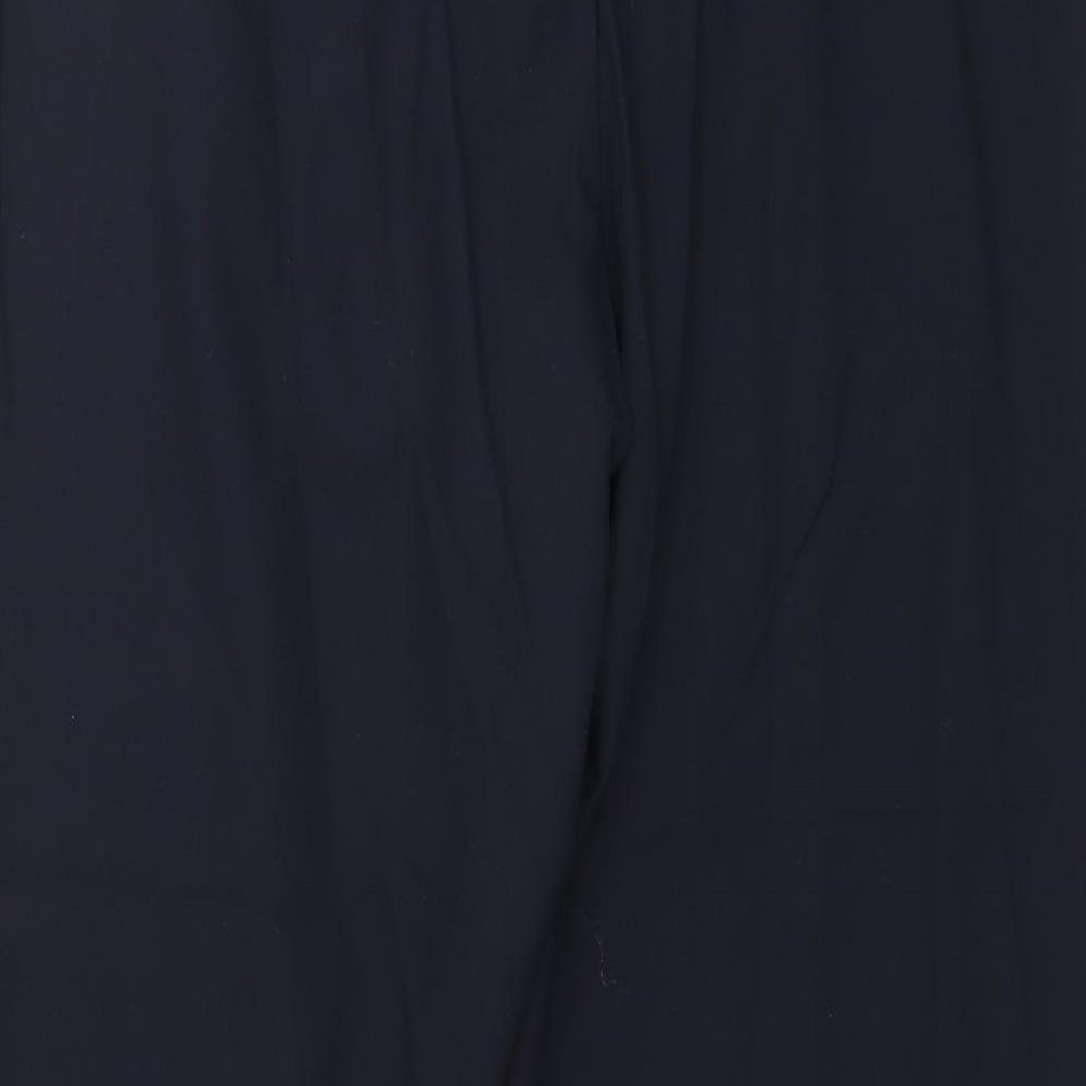 Peruggi Womens Blue Trousers Size 14 L30 in