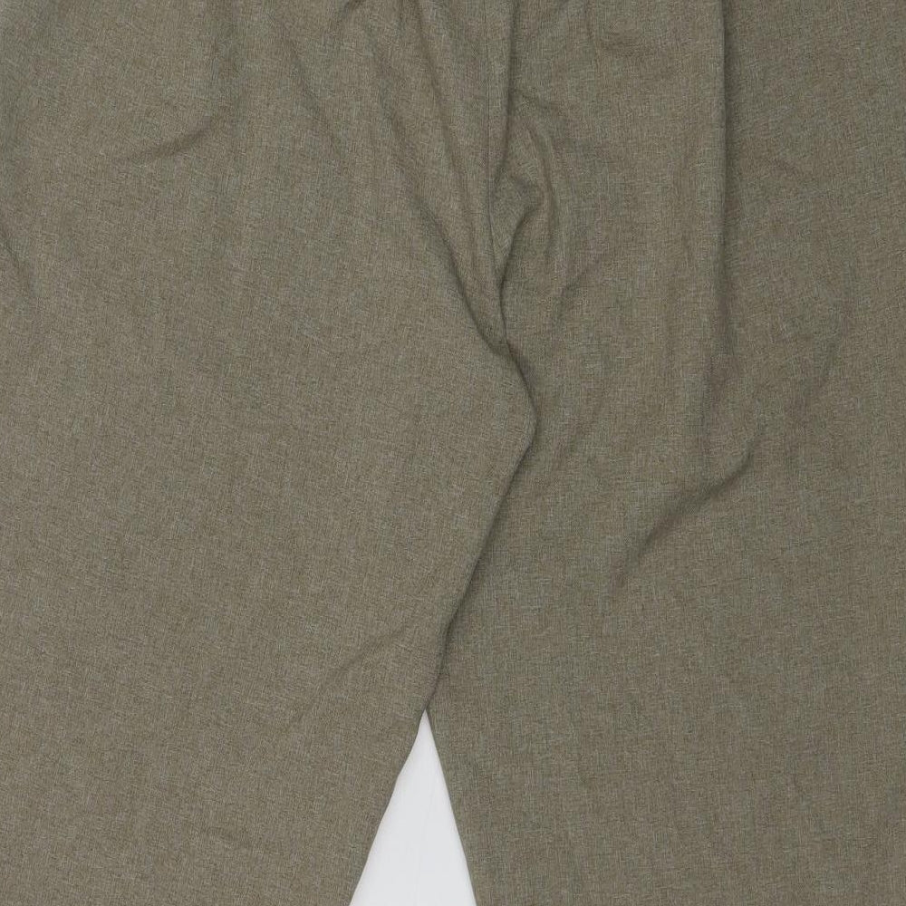 Classics Womens Brown Dress Pants Trousers Size 18 L25 in