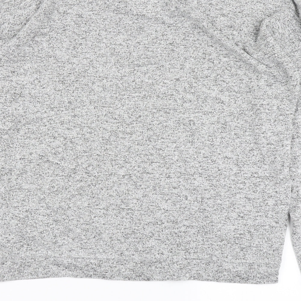 Boux Avenue Womens Grey Basic T-Shirt Size 10