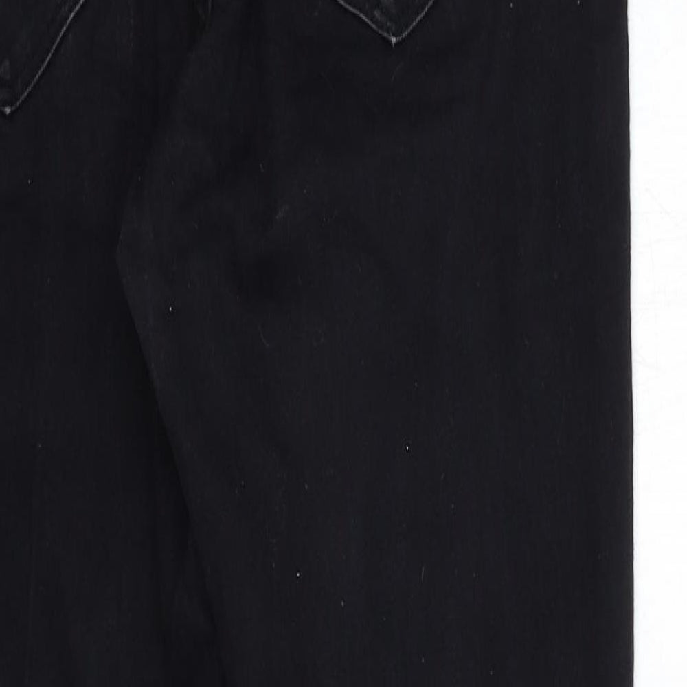 H&M Womens Black Denim Skinny Jeans Size 29 in L28 in
