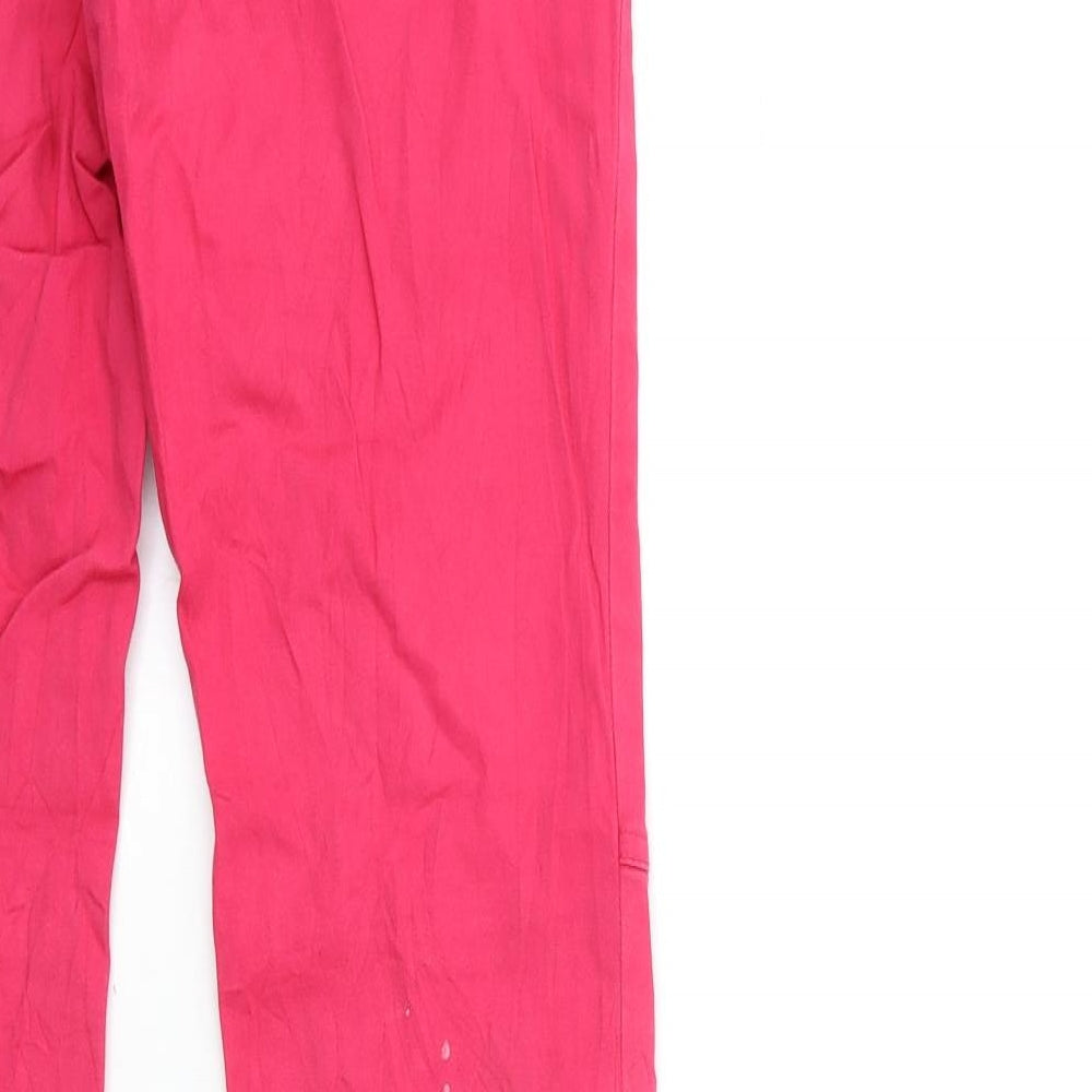 Camieu Womens Pink Denim Skinny Jeans Size 10 L33 in