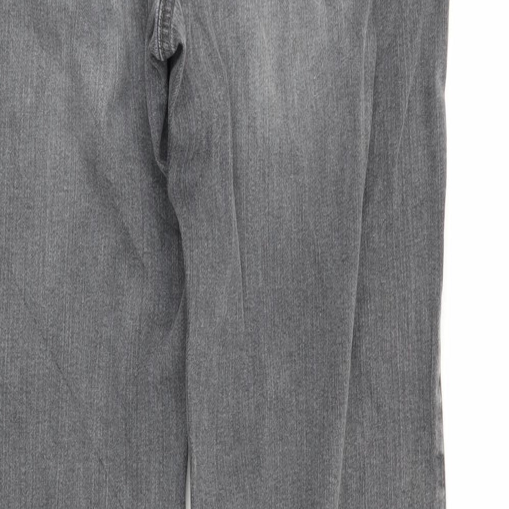 BB Womens Grey Skinny Jeans Size 12 L33 in