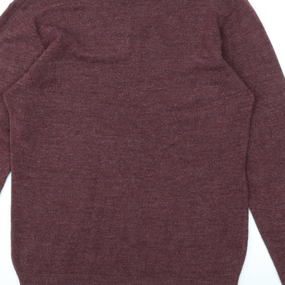 Cedarwood State Mens Red Pullover Sweatshirt Size XS