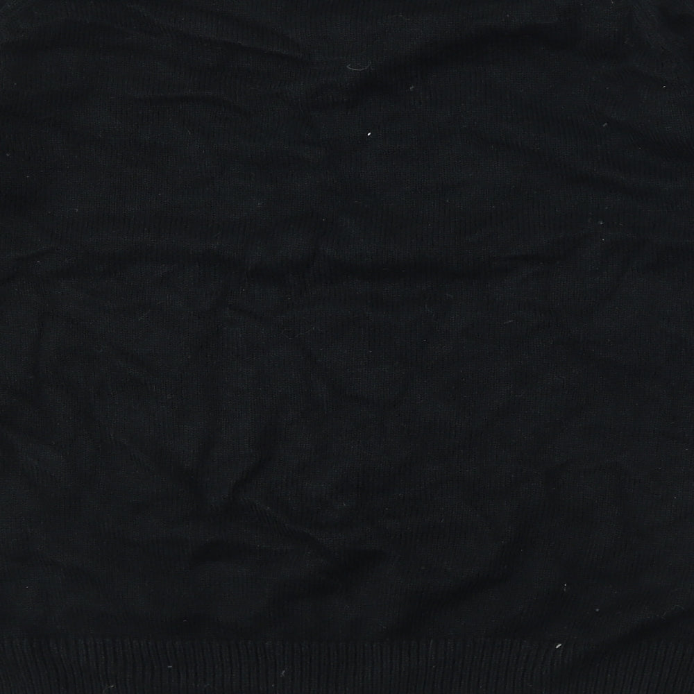 W&B Mens Black Pullover Sweatshirt Size M