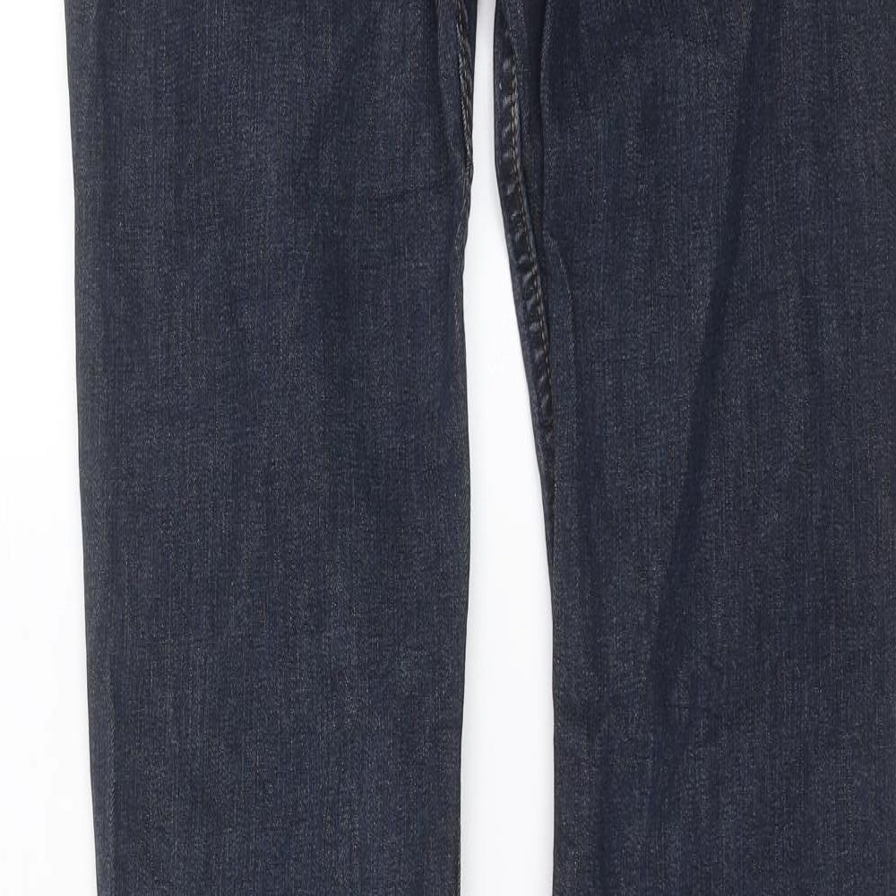 H&M Womens Blue Denim Straight Jeans Size 29 in L32 in