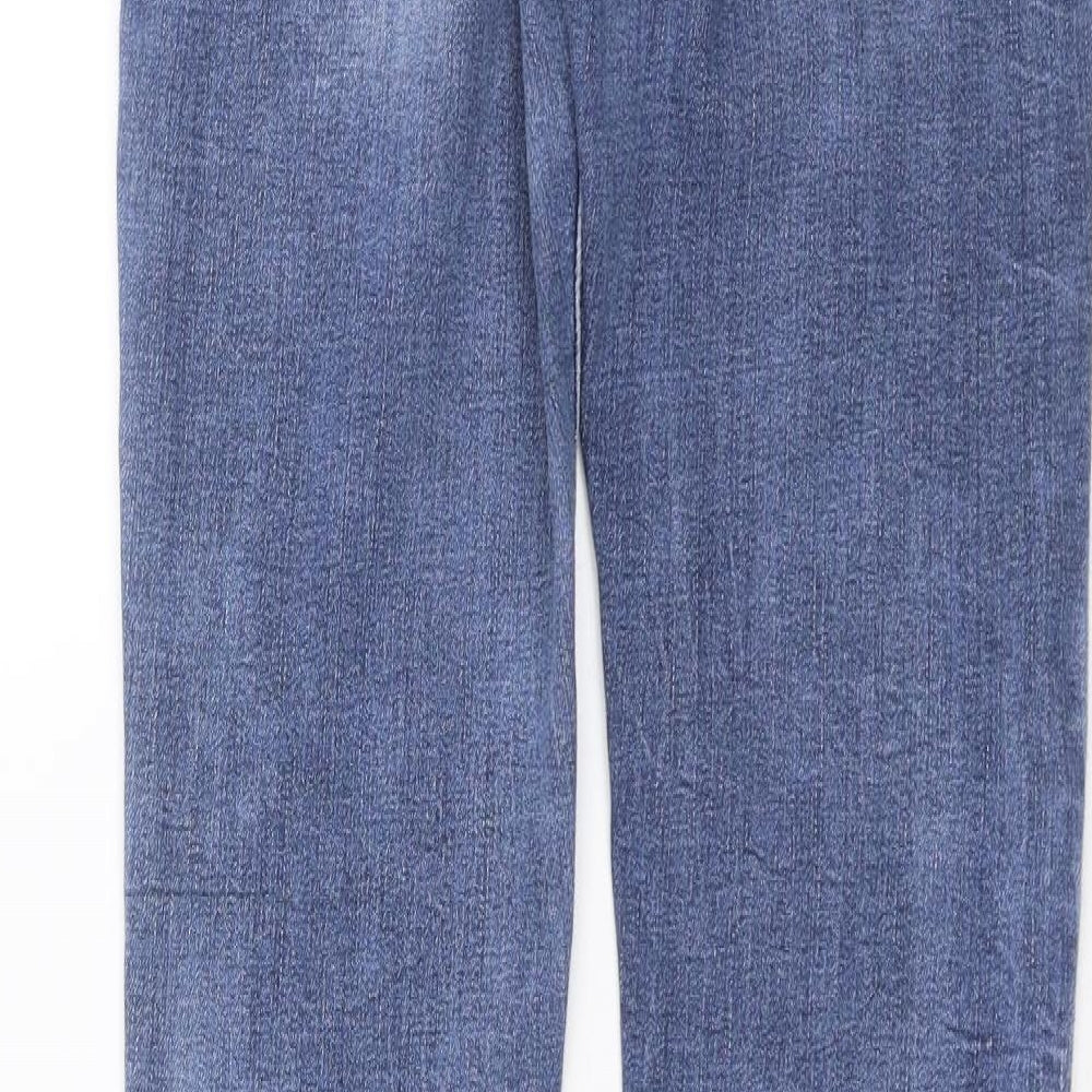 Monday Womens Blue Denim Skinny Jeans Size S L31 in - beaded