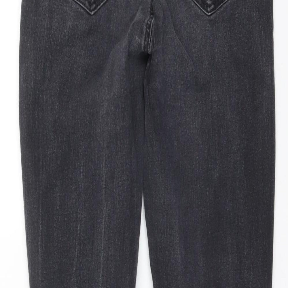 Topshop Womens Grey Denim Skinny Jeans Size 25 in L27 in