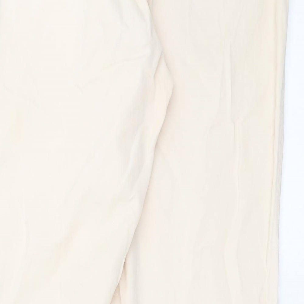 Essential Style Womens Beige Trousers Size 16 L29 in