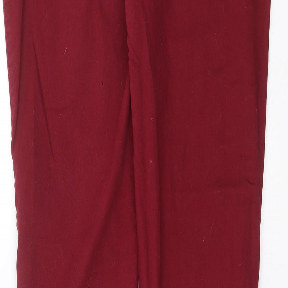 Primark Womens Purple Denim Jegging Jeans Size 12 L28 in - burgundy