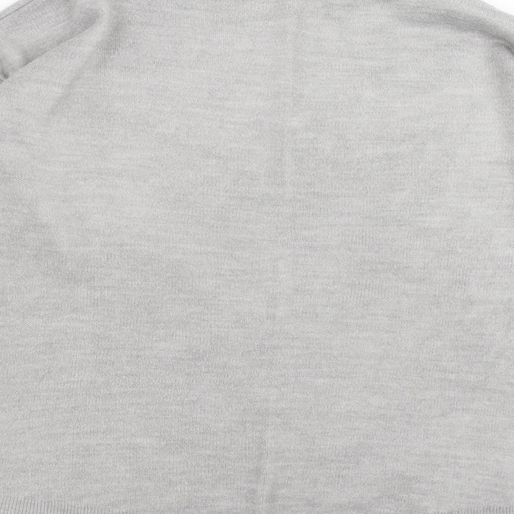 Primark Womens Grey Knit Pullover Jumper Size L