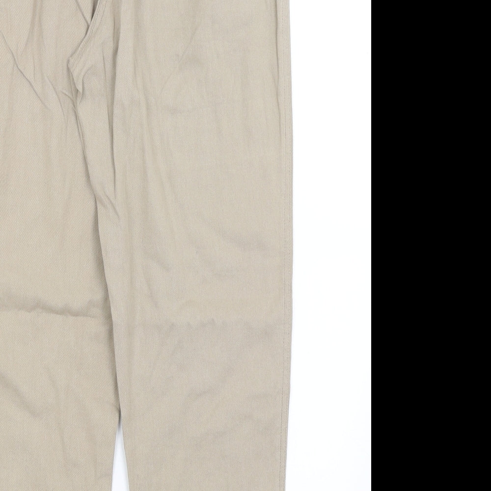 Full Circle Womens Brown Trousers Size 30 in L26 in