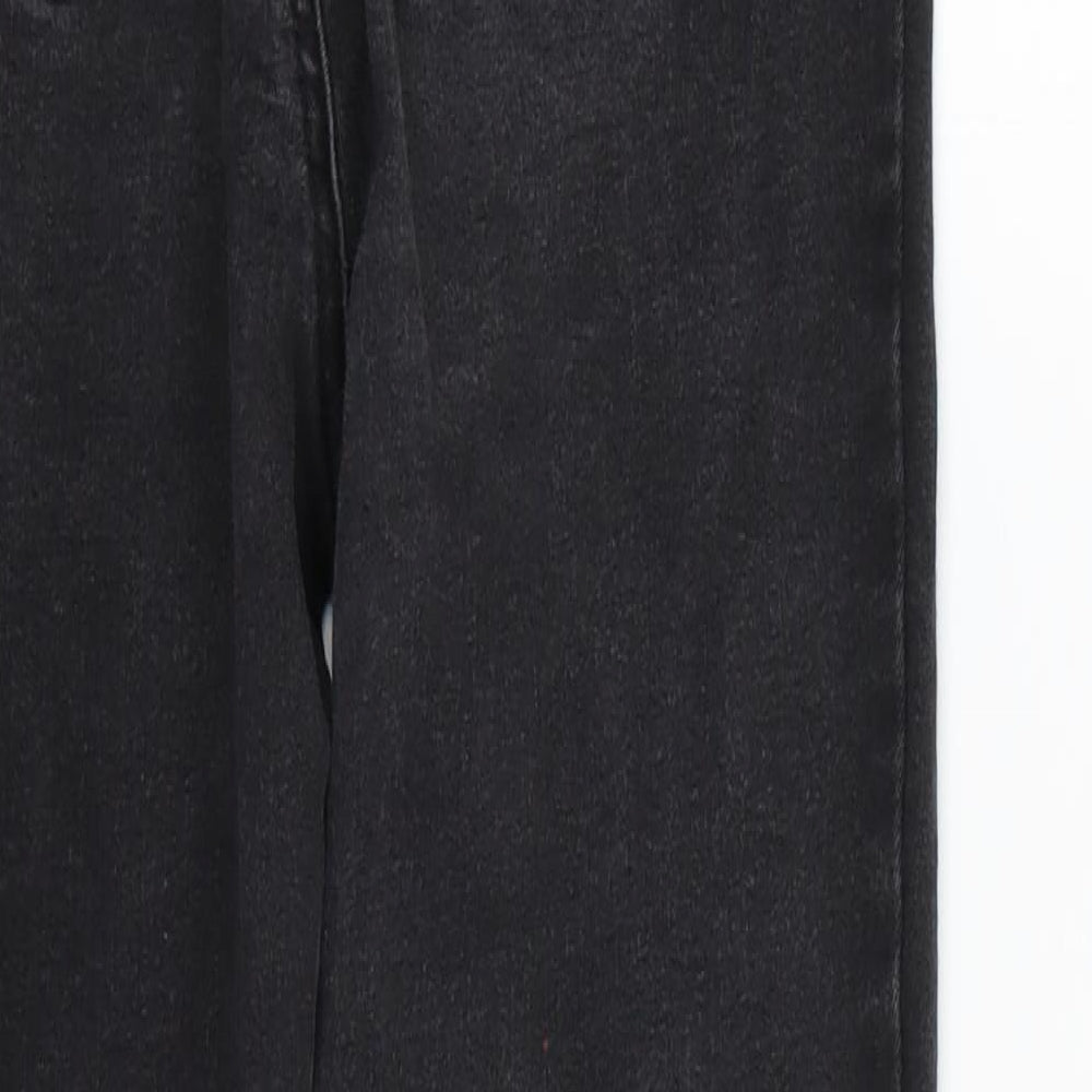 Denim & Co. Womens Black Skinny Jeans Size 12 L29 in