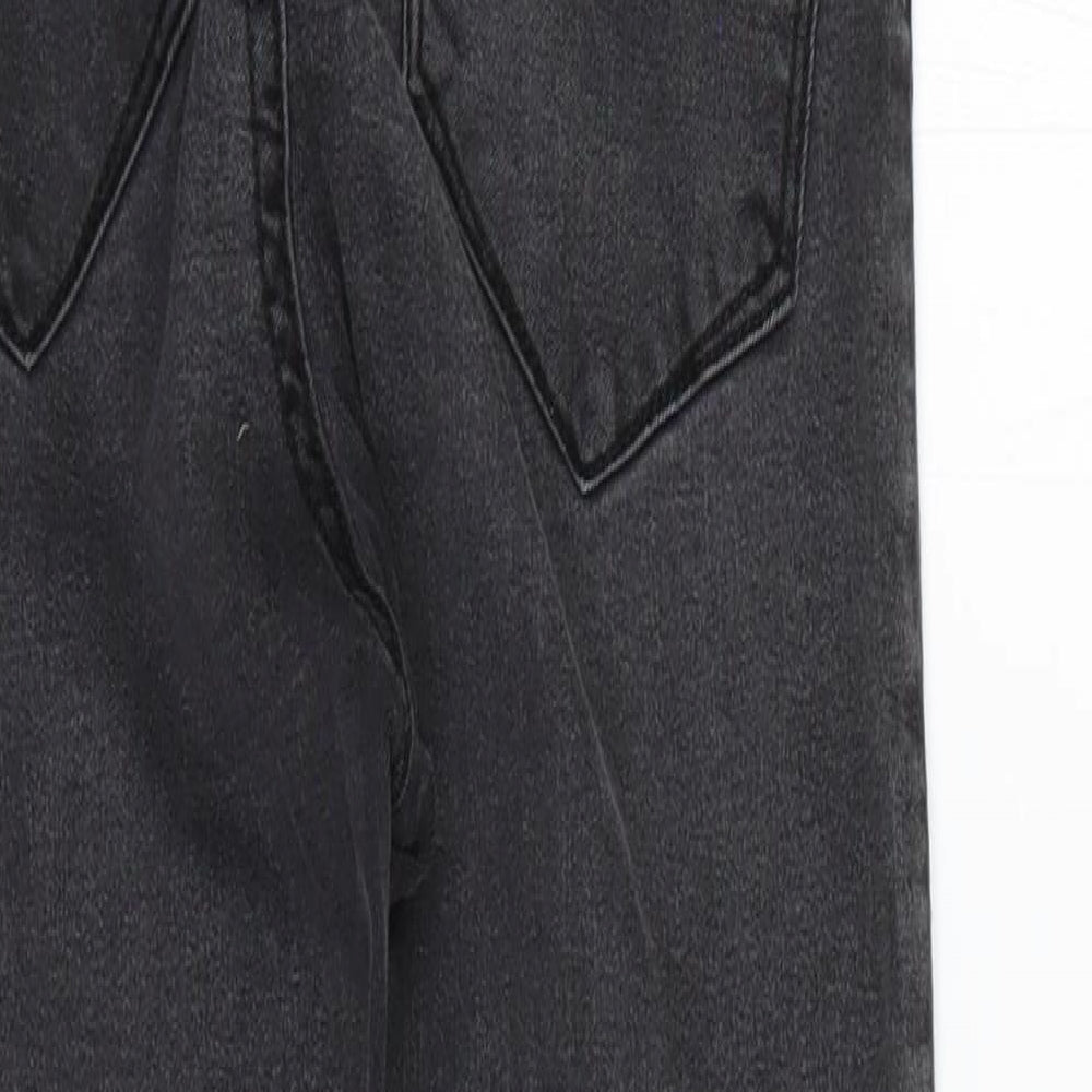 Denim & Co. Womens Grey Skinny Jeans Size 8 L26 in