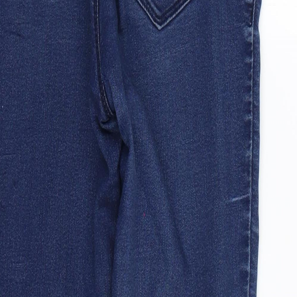 BHS Womens Blue Skinny Jeans Size 10 L24 in