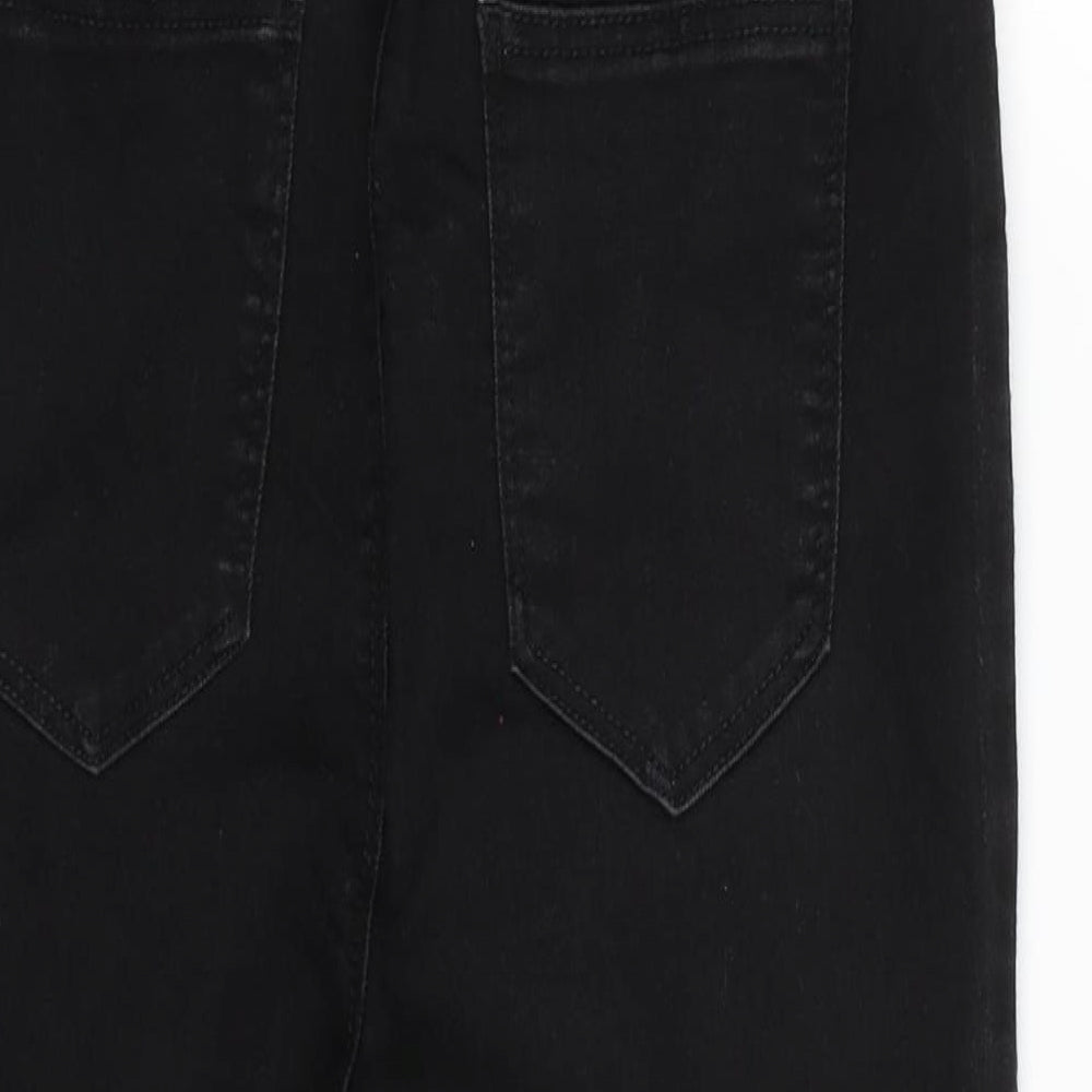 Papaya Womens Black Skinny Jeans Size 10 L21 in