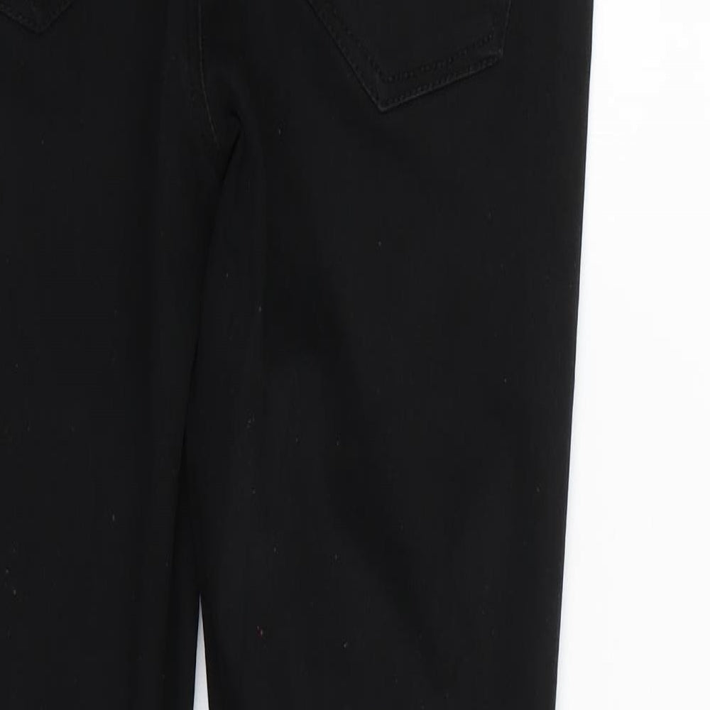 Denim & Co. Womens Black Jegging Jeans Size 10 L27 in