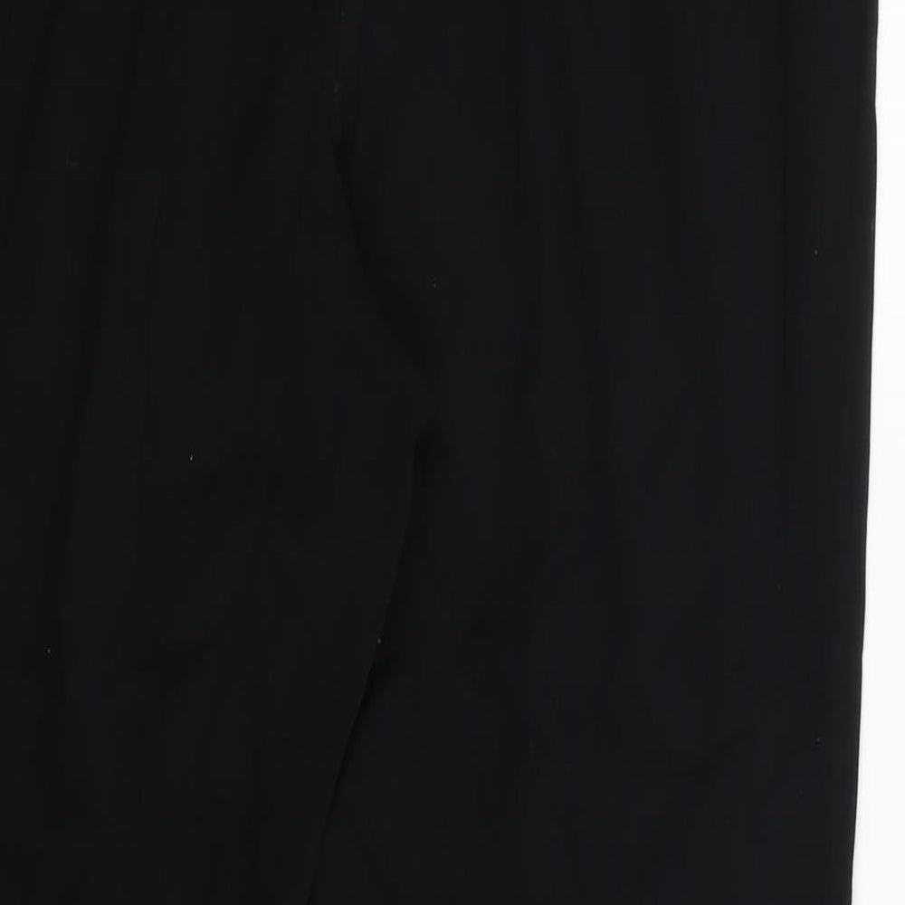 Marks & Spencer Womens Black Trousers Size 16 L30 in