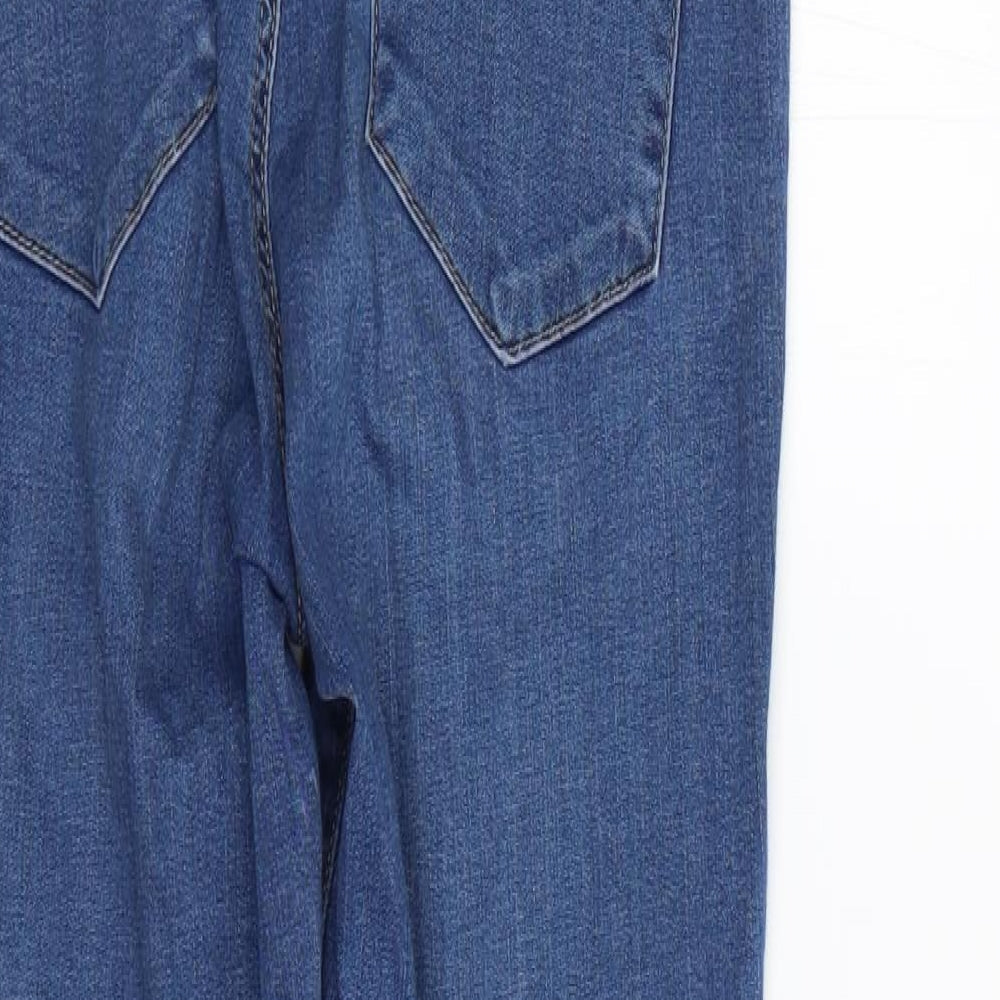 Topshop Womens Blue Skinny Jeans Size 26 L27 in