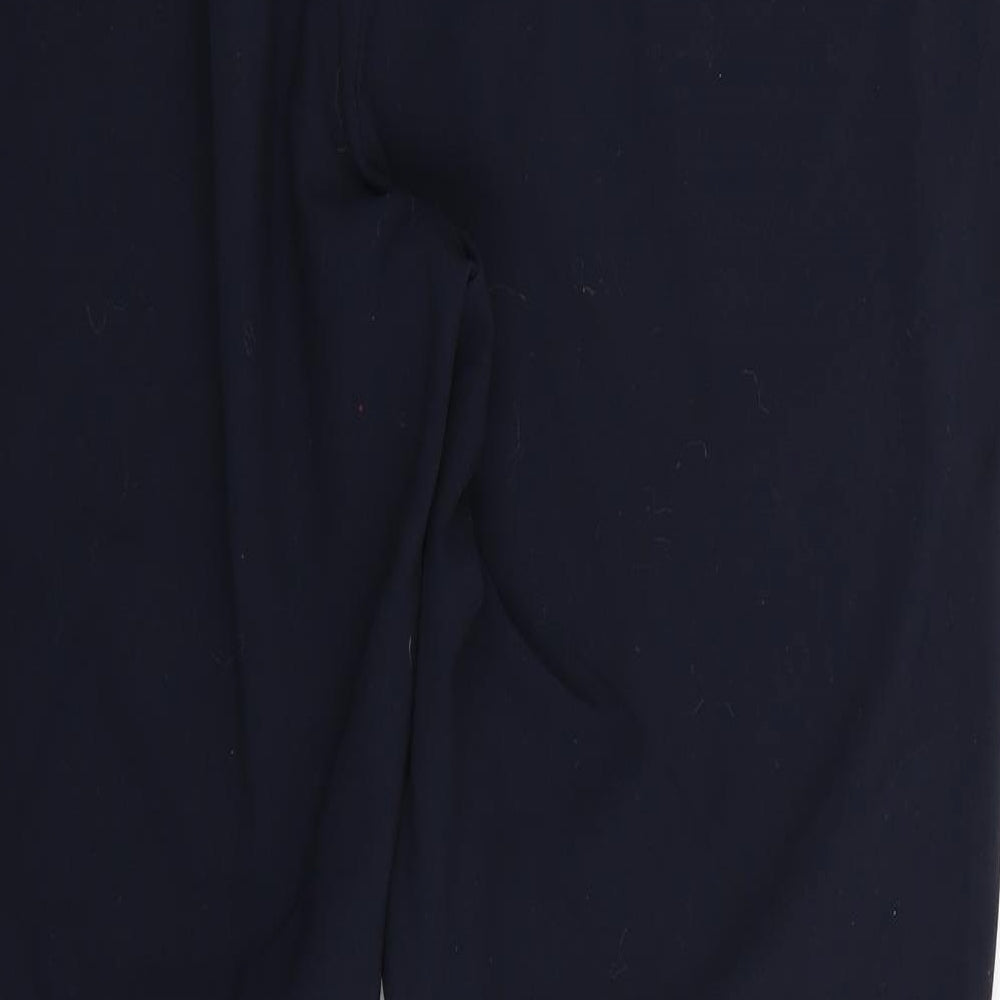 Marks and Spencer Womens Blue Trousers Size 18 L27 in